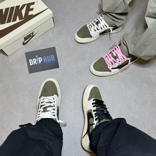 JORDAN 1 LOW X TRAVIS SCOTT ‘MEDIUM OLIVE’