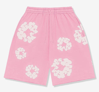 Denim Tears Cotton Wreath ‘PINK’ Shorts