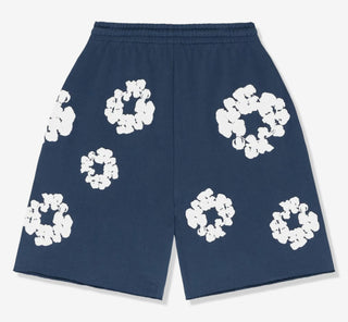 Denim Tears Cotton Wreath ‘NAVY’ Shorts