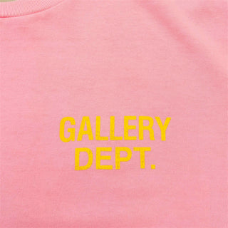 GALLERY DEPT. FRENCH TEE ‘PINK/YELLOW’