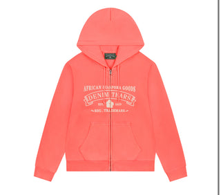 Denim Tears ADG Zip Hoodie ‘SEA CORAL’