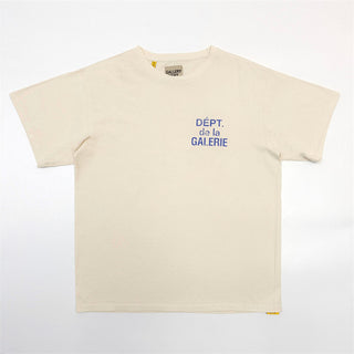 GALLERY DEPT. FRENCH TEE ‘CREAM/BLUE’