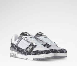 LV Monogram ‘GREY DENIM’ Trainers