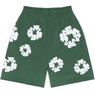 Denim Tears Cotton Wreath ‘GREEN’ Shorts