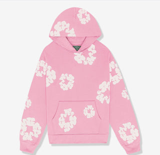 Denim Tears Cotton Wreath ‘PINK’ Hoodie