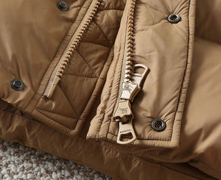 BURBERRY PUFFER JACKET ‘BEIGE’