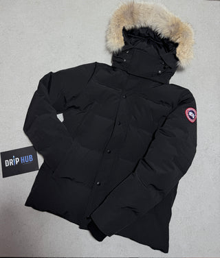 CANADA GOOSE ‘WYNDHAM PARKA’ BLACK