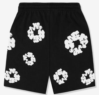 Denim Tears Cotton Wreath ‘BLACK’ Shorts