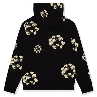 Cactus Tears Cotton Wreath ‘BLACK’ Hoodie