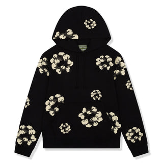 Cactus Tears Cotton Wreath ‘BLACK’ Hoodie