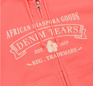 Denim Tears ADG Zip Hoodie ‘SEA CORAL’