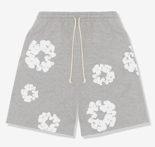 Denim Tears Cotton Wreath ‘GREY’ Shorts