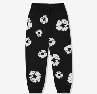 Denim Tears Cotton Wreath ‘BLACK’ Sweatpants