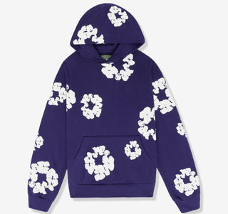 Denim Tears Cotton Wreath ‘PURPLE’ Hoodie