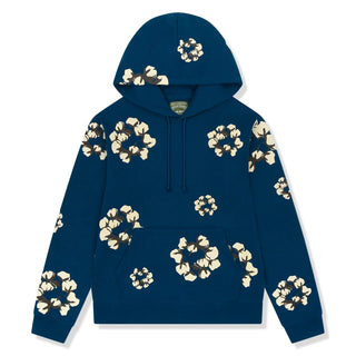 Cactus Tears Cotton Wreath ‘BLUE’ Hoodie