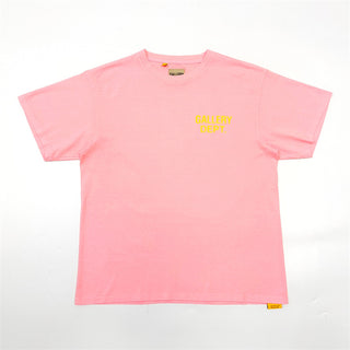 GALLERY DEPT. FRENCH TEE ‘PINK/YELLOW’