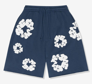 Denim Tears Cotton Wreath ‘NAVY’ Shorts