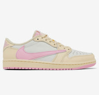 JORDAN 1 LOW X TRAVIS SCOTT ‘SHY PINK’