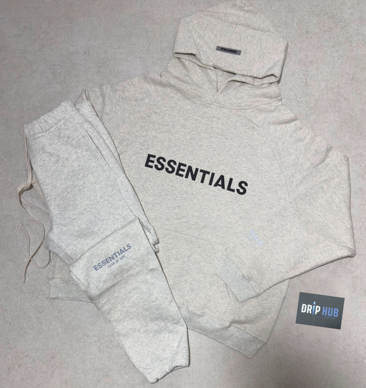 Tracksuit Essentials Oatmeal Heather FOG Essentials 'HEATHER