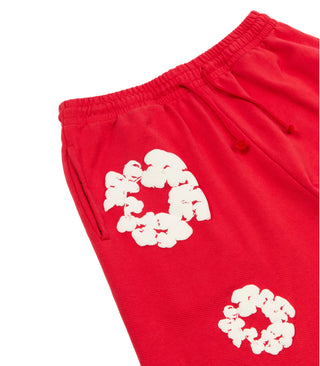 Denim Tears Cotton Wreath Baggy Sweatpants ‘RED’