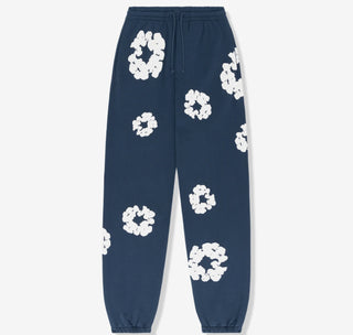 Denim Tears Cotton Wreath ‘NAVY’ Sweatpants