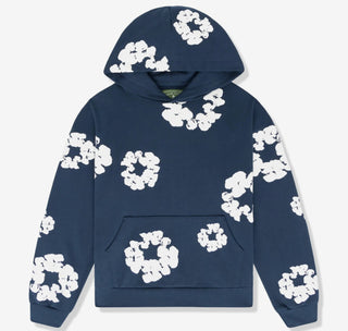 Denim Tears Cotton Wreath ‘NAVY’ Hoodie