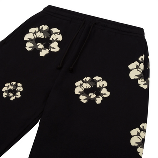 Cactus Tears Cotton Wreath ‘BLACK’ Joggers