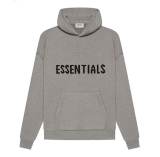 FOG ESSENTIALS ‘DARK OATMEAL’ KNIT HOODIE