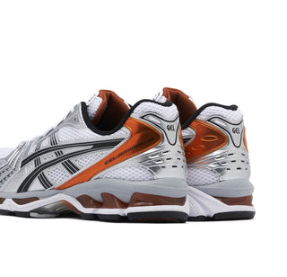 ASICS GEL-KAYANO 14 WHITE PIQUANT ORANGE