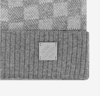 LV ‘Néo Petit Damier Grey Beanie & Scarf’ (CLEARANCE)