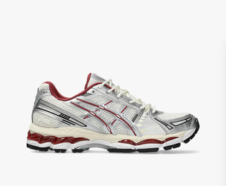 ASICS GEL-KAYANO 12.1 SILVER/BURGUNDY