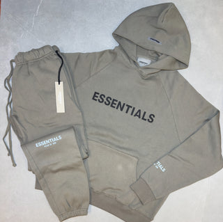 Essentials ‘MOSS’ Front Logo FULL TRACKSUIT