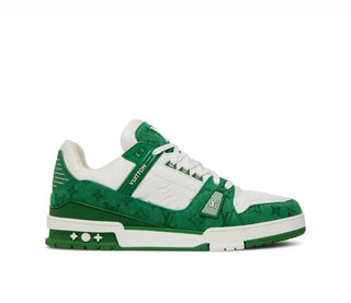 LV Monogram ‘GREEN DENIM’ Trainers