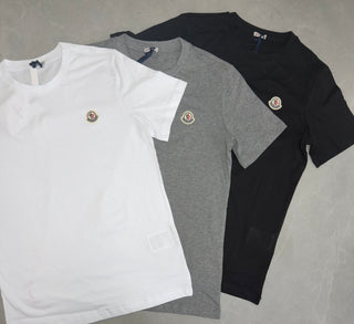 MNCLR LOGO PATCH COTTON T-SHIRT (PACK OF 3)