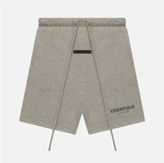 FOG Essentials Summer Core Sweat Short 'Dark Heather Oatmeal'