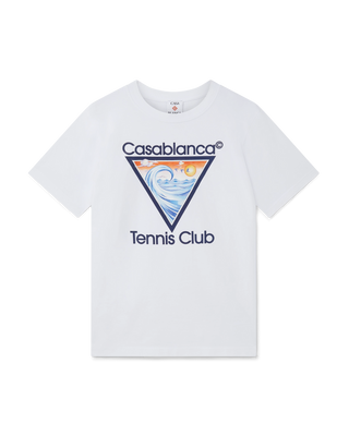 CASABLANCA TENNIS CLUB ICON T-SHIRT