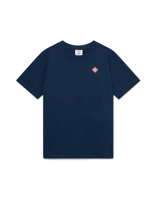 CASABLANCA DIAMOND LOGO T-SHIRT (NAVY) SS25