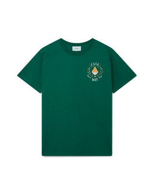 CASABLANCA CASA WAY T-SHIRT (GREEN)