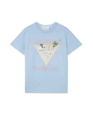 CASABLANCA MAISON DE REVE T-SHIRT (BLUE)