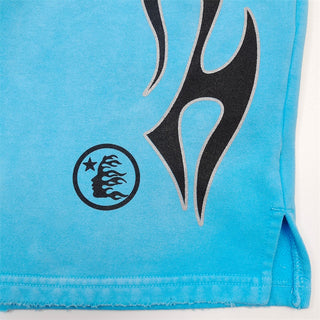 HELLSTAR STUDIOS SHORTS BLUE