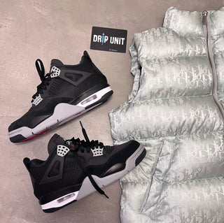 JORDAN 4 ‘BLACK CANVAS’